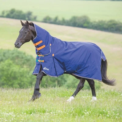 £84.59 • Buy Shires Highlander Original 100 Lite Combo Turnout Rug 100g Navy