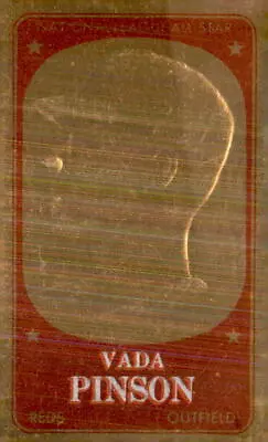 1965 Topps Embossed #42 Vada Pinson • $1