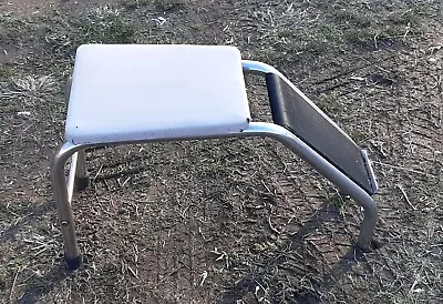 Vintage Chrome Shoe Fitting Stool Bench • $125.99