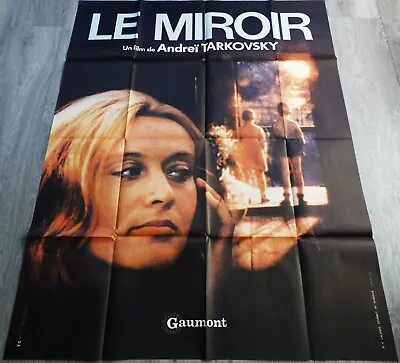 $245 • Buy Mirror French Movie Poster Original 47 63 1975 Andrei Tarkovsky