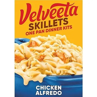 Velveeta Skillets Chicken Alfredo Pasta 12.5 Oz Box; Fast Free Shipping • $7.99