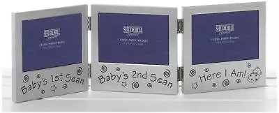 Baby Triple Ultrasound Scan Photo Frame 5  X 3  • £17.11