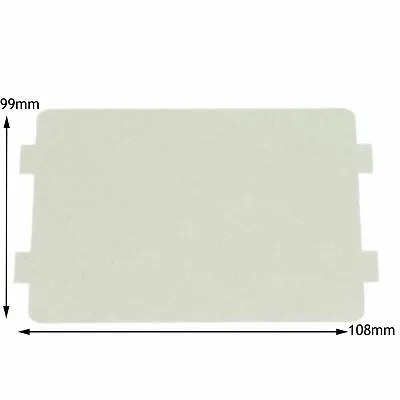 DELONGHI Microwave Waveguide Cover Board Mica Splash Panel 108 X 99 Mm A6032 • £7.50