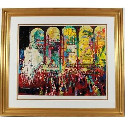  METROPOLITAN OPERA  By LeRoy NEIMAN NEW YORK CITY LANDMARK A.P. SERIGRAPH • $4995.95