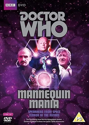 Doctor Who: Mannequin Mania- Spearhead From Space / Terror Of  (DVD) • $17