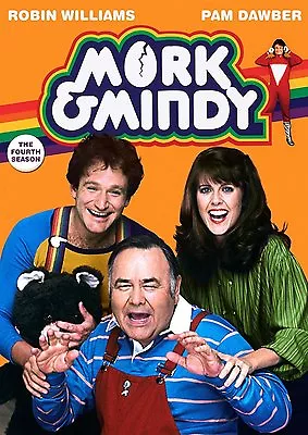 Mork & Mindy ~ Complete 4th Fourth Season 4 Four ~ BRAND NEW 3-DISC DVD SET • $33.95