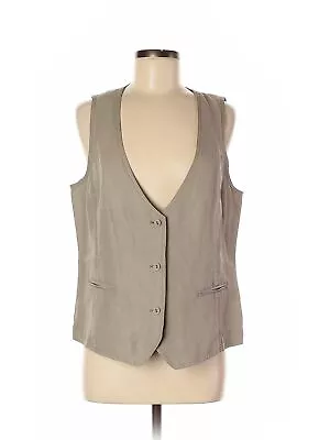 J.jill Women Brown Vest M • $28.99