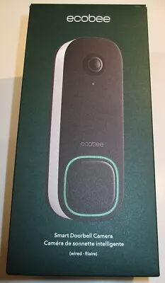 Ecobee - EB-CAMSDB-01 - Smart Doorbell Camera - WIRED - New In Box - Never Used! • $51.99