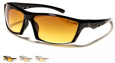 Xloop HD+ Clarity Amber Yellow Sunglasses Sport Golf Tennis Driving Cycling • $9.95