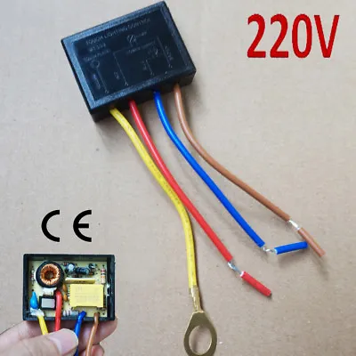 220 V Touch Lighting Control Sensor Lamp Switch Dimmer Halogen Tungsten LED 150W • £5.99