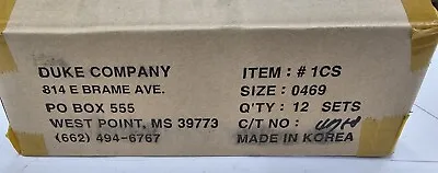 (PACK 12) Duke #1 Coil Spring Traps 0469 Raccoon Muskrat Mink Nuisance Trapping • $96.95