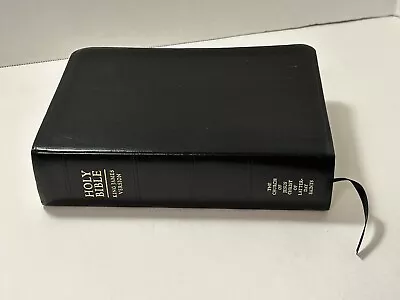 King James Version Holy Bible Black Leather LDS Mormon KJV JST Scriptures TABBED • $24.99