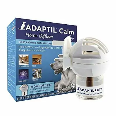 ADAPTIL Calm Plug In Diffuser Refill Pack 48ml Calm Dog Stress Relief Pheromones • £29.70