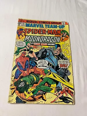 MARVEL TEAM-UP #44 SPIDER-MAN AND MOONDRAGON VERY GOOD To Good • $2.99