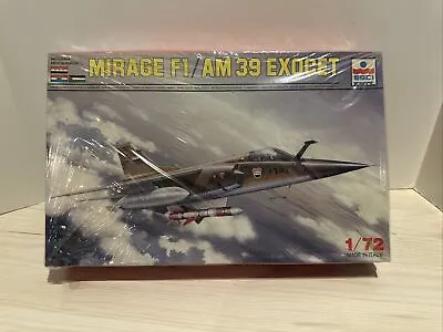 ESCI Mirage F1/AM39 Exocet Model Kit Scale 1/72 New Open Box Sealed Inside • $24.99