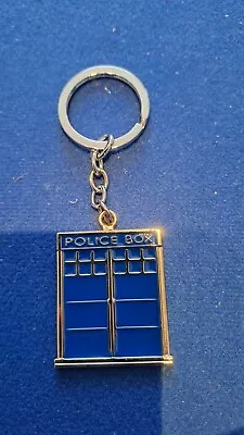 Doctor Who Tardis Metal Keyring • £3.50