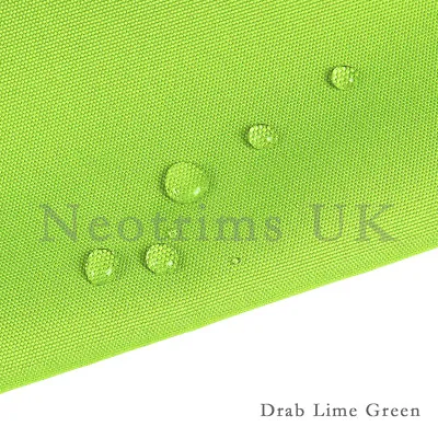 Waterproof Canvas Fabric Material 600 Denier Thick Heavy Duty Outdoor Neotrims • £7.95