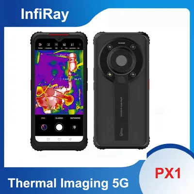 InfiRay PX1 Full HD Thermal Camera 8GB+256GB Rugged Cellphone Night Vision Cam • $1234.10