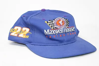 Vintage Nascar Bobby Labonte Maxwell House Racing Team Snapback Hat Cap • $18.99