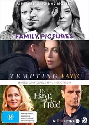 Jane Green: Family Pictures/Tempting Fate/To Have & To Hold (DVD) NEW & SEALED • £18.49