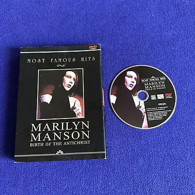 Marilyn Manson Birth Of The Antichrist Most Greatest Hits Music On DVD • $13.81