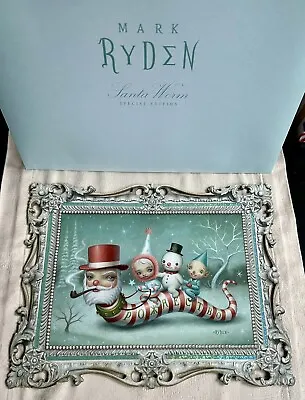 Mark Ryden Embossed Signed Numbered 110/999 Print Santa Worm Special Edition • $469.99