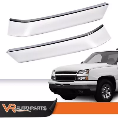 Bumper Grille Molding Filler Trims Fit For 2003-2007 Chevrolet Silverado LH&RH • $20.79