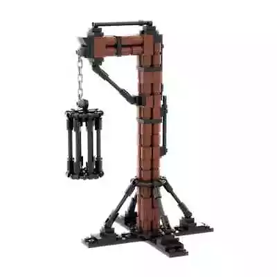 MOC Medieval Military Gibbet Building Blocks Set Medieval Prison Assembly Model • $28.59