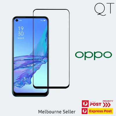 GENUINE Tempered Glass Screen Protector Film For Oppo RENO 10 A38 A79 A58 A54 • $5.49