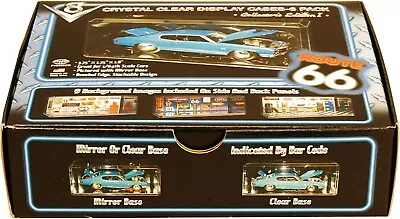1:64 Scale Box Of 6 Model Acrylic Jewel Display Case For Diecast Vehicles PP164C • $24.95