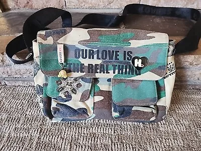 Vintage Harajuku Lovers Purse Camo This Love Is Serious Handbag Y2K Gwen Stefani • $37.96