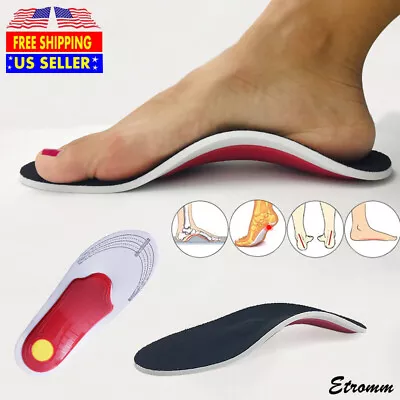 Orthotic Shoe Insoles Inserts Flat Feet High Arch Support For Plantar Fasciitis • $7.01