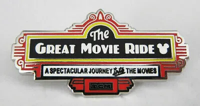 $17.84 • Buy Disney Pin Great Movie Ride Hidden Mickey Walt Disney World Attraction Signs