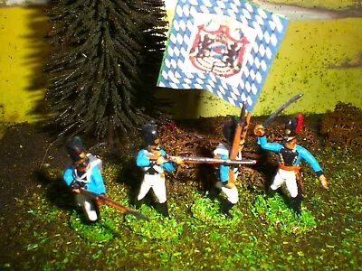 Painted Bavarian 13th Grenadiers/Schutzen. Scale 1:72. • £9.99