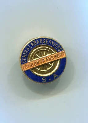 Vintage London Transport Central Road Services Sports Association Lapel Badge • £2.99