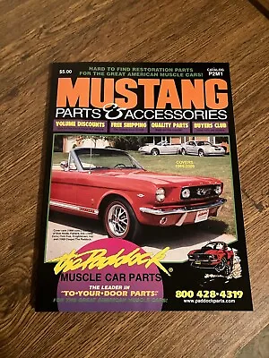 Back Issue Of Paddock's Parts Magazine - Mustang Parts & Accessories - 2002 • $3.50