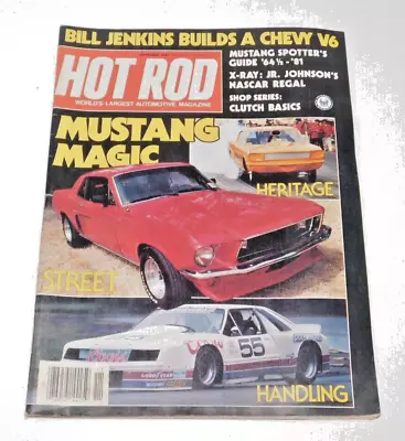 Vintage Hot Rod Magazine November 1981 Collector Mustangs Nascar Regal • $7