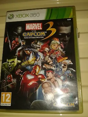 Marvel Vs Capcom 3 Fate Of Two Worlds    Xbox 360  Complete Very Good Condition • £6.99