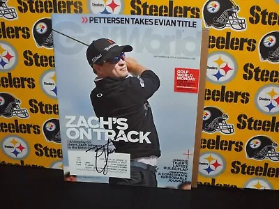 $35 • Buy Autographed Zach Johnson Golf World Magazine