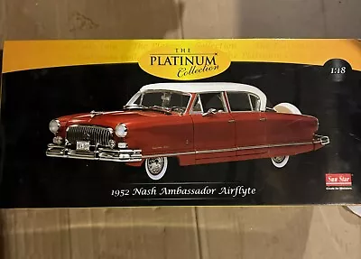 Sun Star 1/18  The Premium Collection 1952 Nash Ambassador Airflyte • $165