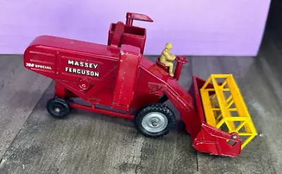 Lesney Matchbox Massey Ferguson Combine Harvester Red No5  Nice! Mint • $35