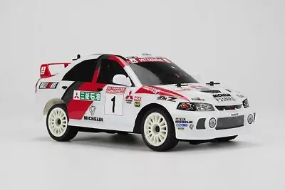 Carisma 1:24 GT24 Mitsubishi Lancer Evolution 4 WRC Brushless RTR RC Rally Car • £128.24