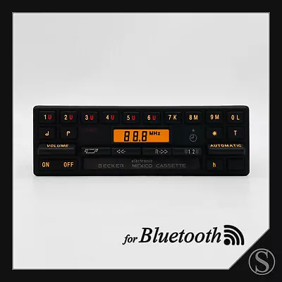 Becker Mexico Cassette Electronic 628 Radio For Bluetooth Mercedes-Benz R107 Sl • $1993.01