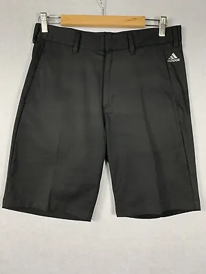 $20 • Buy Adidas Mens Size 30 Black Lightweight Smart Casual Golf Shorts With Pockets