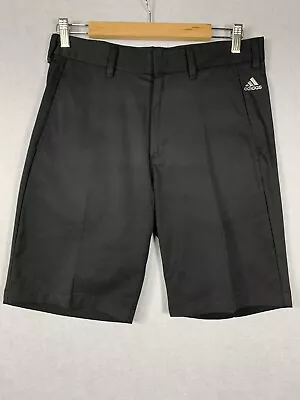 $20 • Buy Adidas Mens Size 30 Black Lightweight Smart Casual Golf Shorts With Pockets