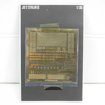 Soviet Js-2 Stalin Tank - The Show Modelling 1/35 Pe Detail Sheet • $10