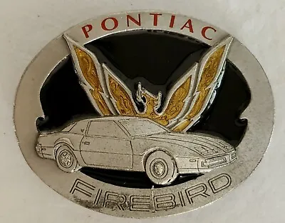 VTG Buckles Of America Masterpiece Collection Pontiac Firebird Belt Buckle • $10