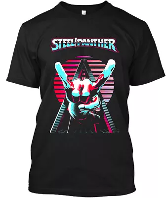 Limited NWT Steel Panther American Heavy Music Poster Vintage Logo T-Shirt S-4XL • $17.99