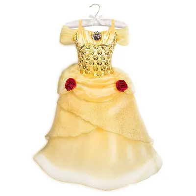 $29.92 • Buy NWT Disney Store Belle Costume 3,4,5/6,7/8,9/10 Girl Beauty And The Beast