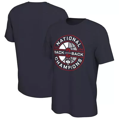 UConn Huskiis Back-To-Back NCAA Basketball National Champions T-Shirt • $16.95